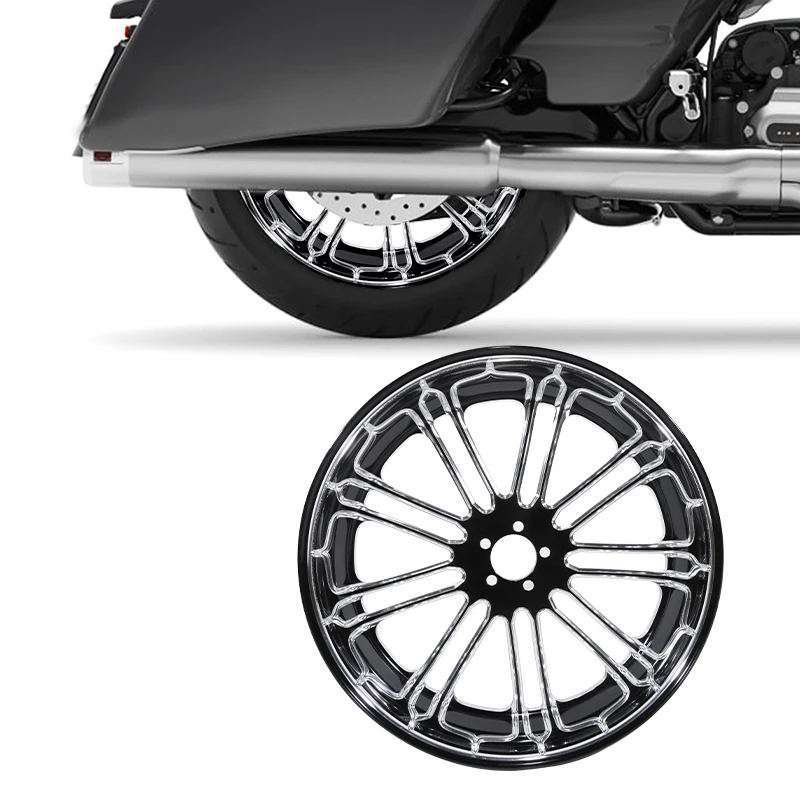 

Xinmao XF2906C209-01-B алюминиевая ступица заднего колеса для Harley Touring 08-20 18 19 21 23 26 30 дюймов