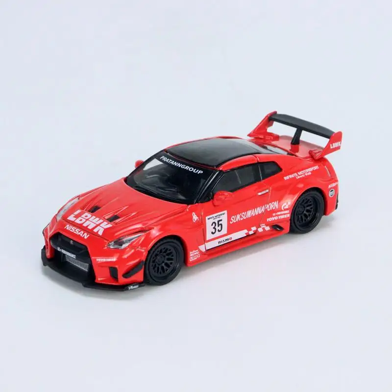 MINI GT 1:64 Nissan GTR R35 Collection of die-cast alloy car