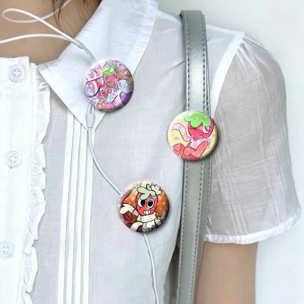 Personalized Round Brooches Pins - Unique Accessory Gift