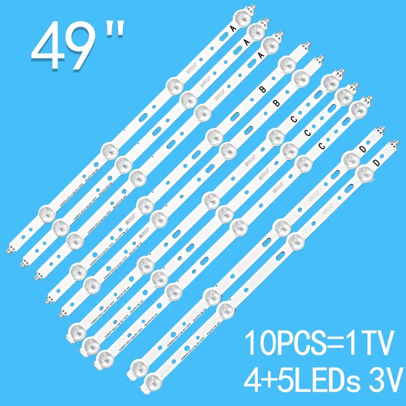 Retroilluminazione A Led 4/5 Lampada Per Samsung 40 Pollici Tv Svs400A73 40 D1333B 40 L1333B 40 Pfl3208T Lta400Hm23 Svs400A79 40 Pfl3108T/60