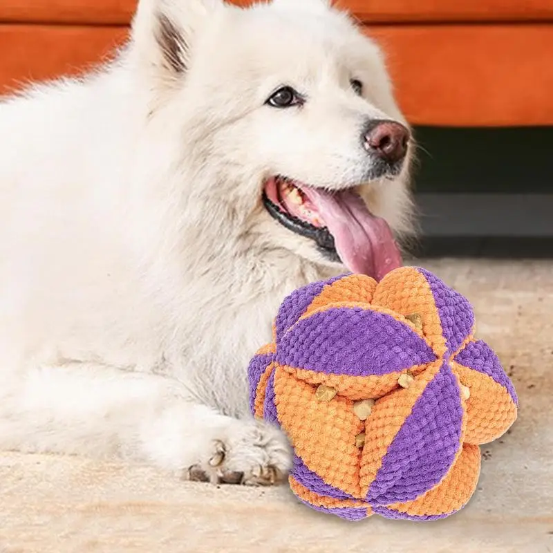 Juguetes para olfatear perros, pelota interactiva para golosinas