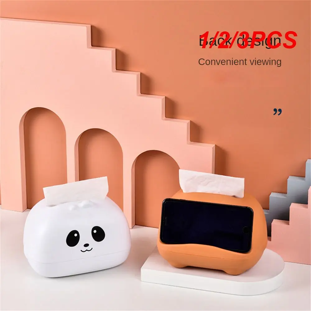 

1/2/3PCS Cartoon Tissue Box Bathroom Toilet Paper Holder Kitchen Napkin Storage Box Car Tissue Box Wipes Hand Towel Dispenser