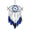 Turkish Eyes Dreamcatcher Wall Hanging DIY Room Backdrop Decor Handmade  Dream Catcher Wind Chimes Pendant Ornament Supplies 5