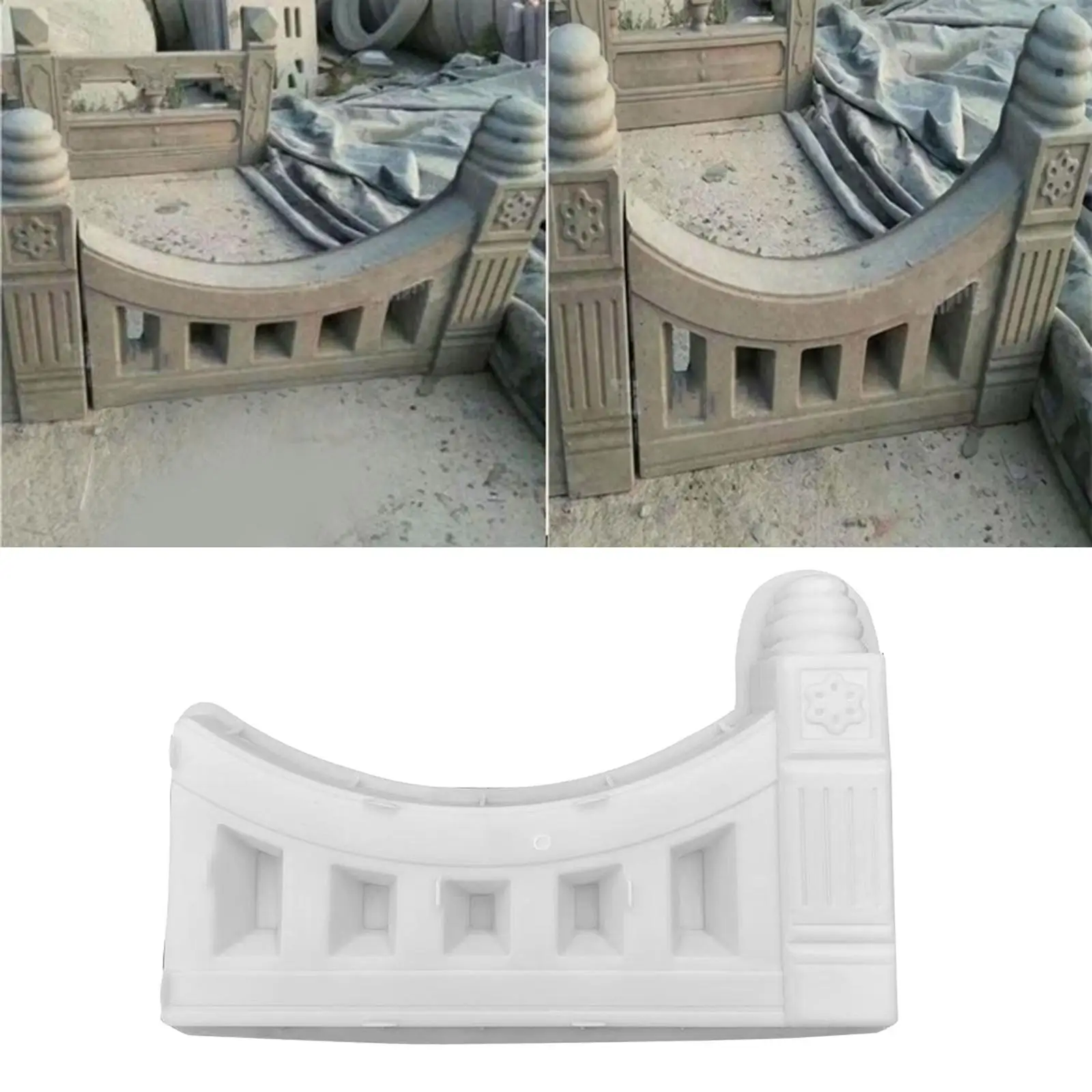 Concrete Molds for Garden Fence Parks Flower Beds Reusable
