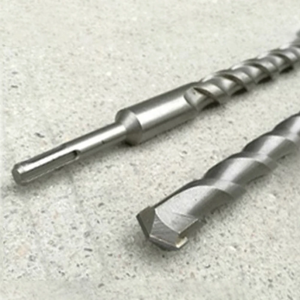 

High Precision Natural Drilling Tools 10mm 12mm 14mm 16mm Drill Bit Drill Tool Shank Masonry 1pc 500mm Carbide Steel