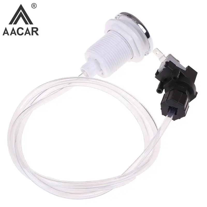 Air Pressure Switch 16A 250V On Off Push Air Button Switch Jet Tool Set Pneumatic Tubing Kits For Home