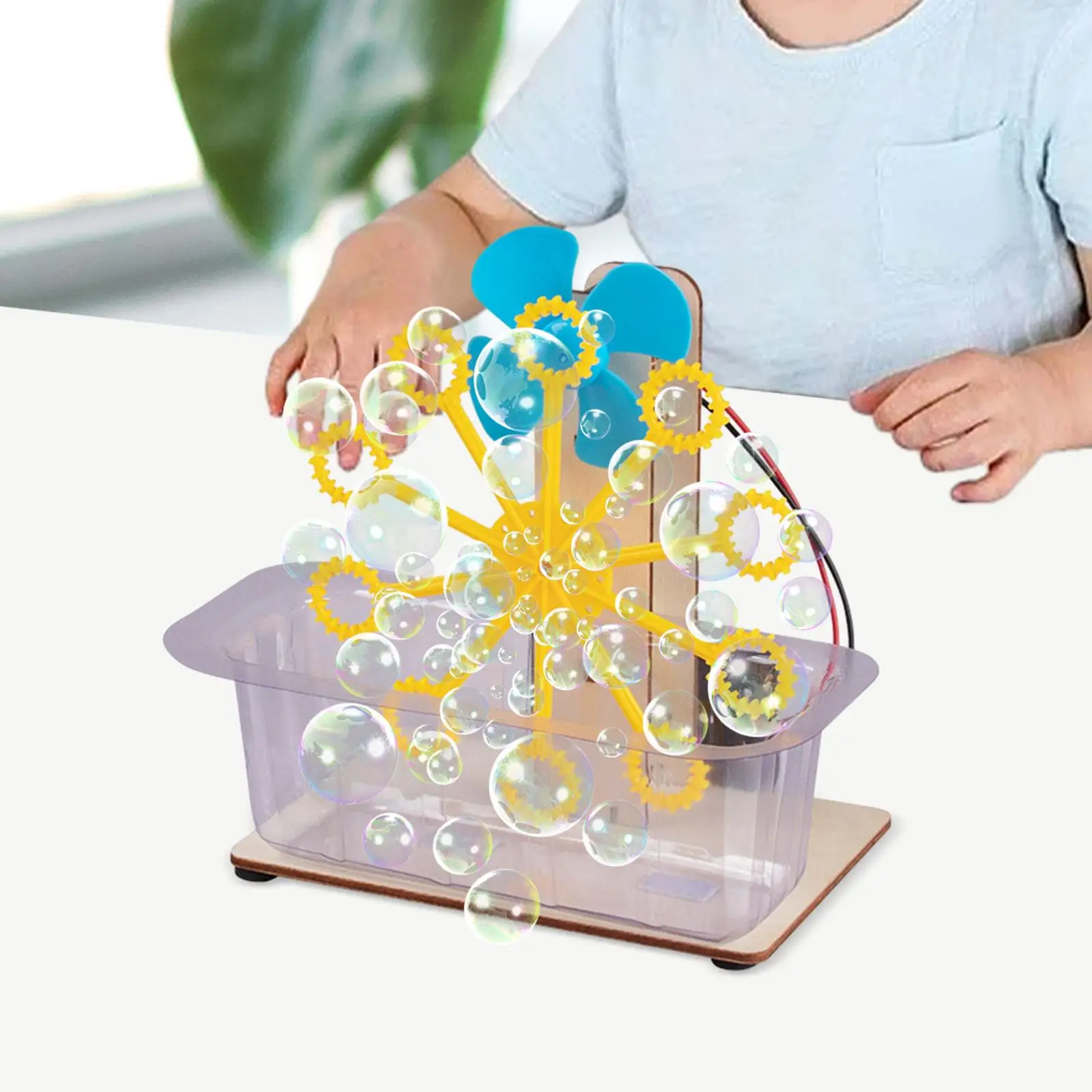 

Science Set DIY Multi Colors Bubble Making Science Set for Indoor Girls Gift