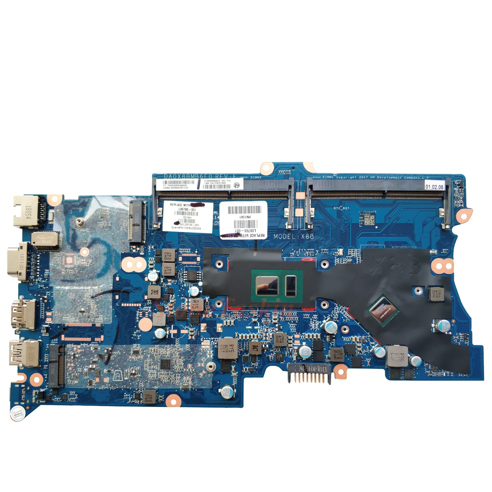For HP ProBook 430 G5 440 G5 Laptop Motherboard DA0X8BMB6F0