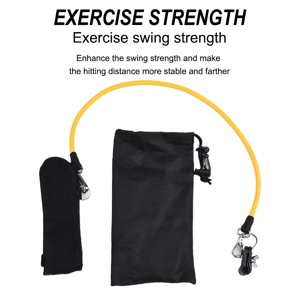

Golf-Trainer Swing Practice Rope 1pc Black Helper Aid MAKE A BETTER STROKE Shoulder Turn Durable And Practical