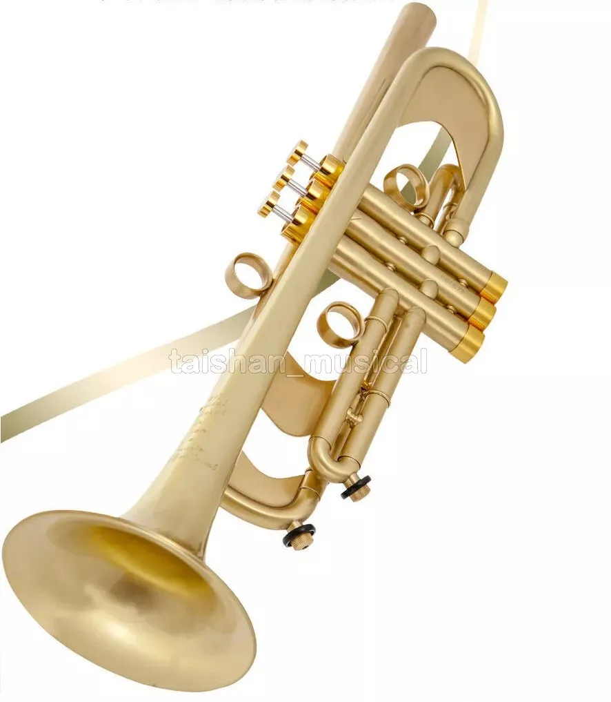 Built-in Mouthpiece Trumpet Heavy Horn 5.24&lsquo;&rsquo; Bell 1.9KG With Case