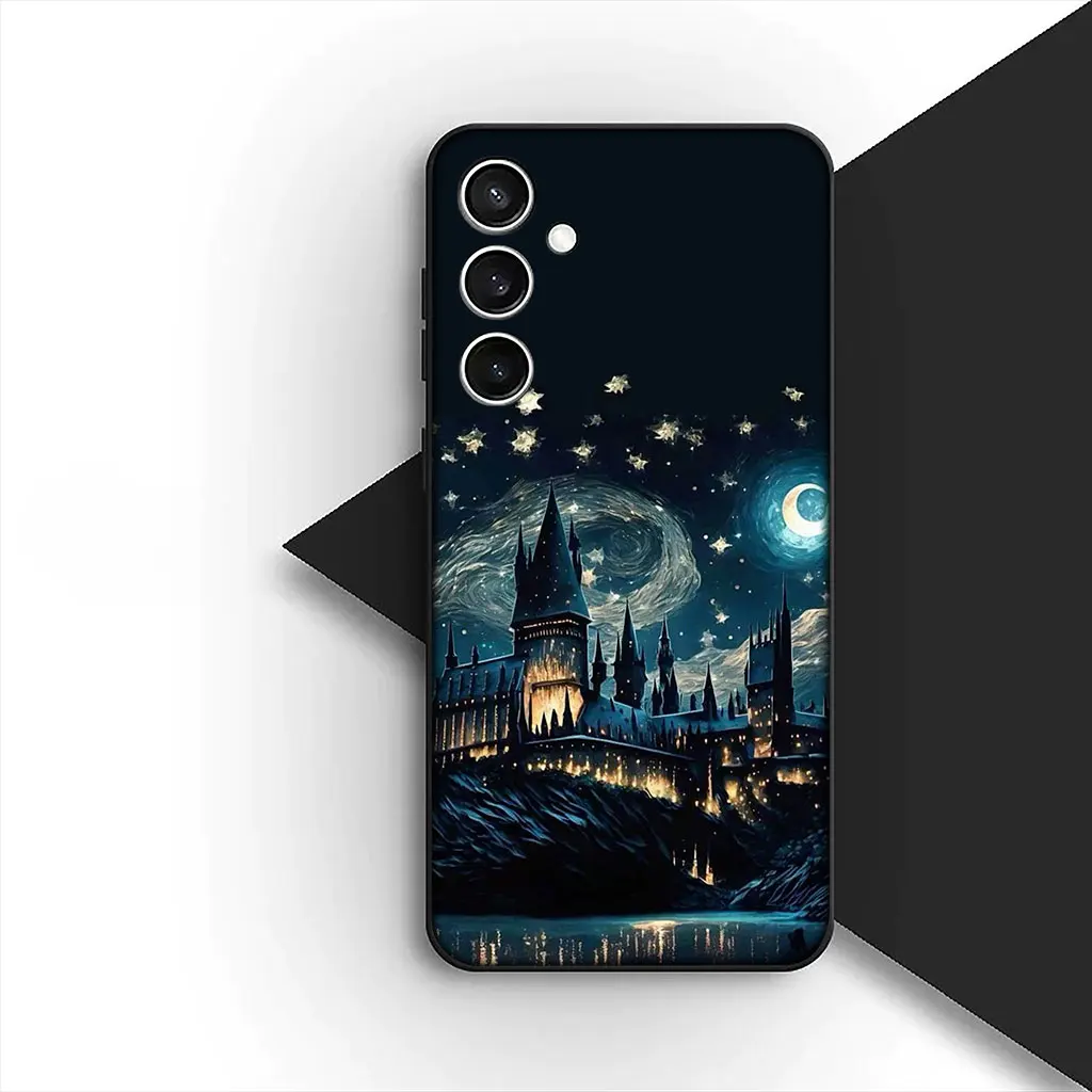 Magical Castle & Wand Owl Soft Phone Cover