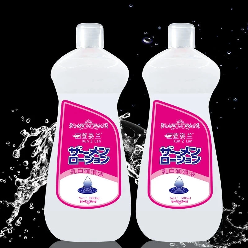 500ML Lubricant Sex Cream Super Capacity Viscous Lube Water Based Sex Massage Oil Anal Adult Masturbation Toy Couple Game
