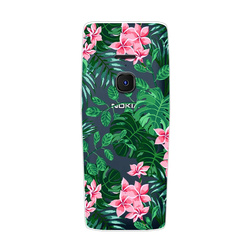 HGJTF 2 Pezzi Cover Trasparente Per Nokia 8210 4G – Custodia Morbida In TPU Antiurto, Sottile E Antigraffio, Con Protezione Per Angoli E Fotocamera