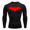 Compression Shirt Men's Running T-shirt Long sleeve Bodybuilding Fitness Top Sweat Gym Workout Second Skin rashgarda MMA Short 1