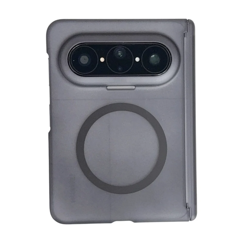 Ultra-Thin Clear/Matte Foldable Phone Case with Hinge Protection & Anti-Scratch Cover