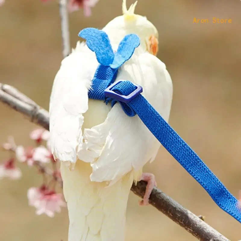 Bird-Flying-Adjustable-Rope-with-Buckle-Lightweight-Parrots-Straps ...