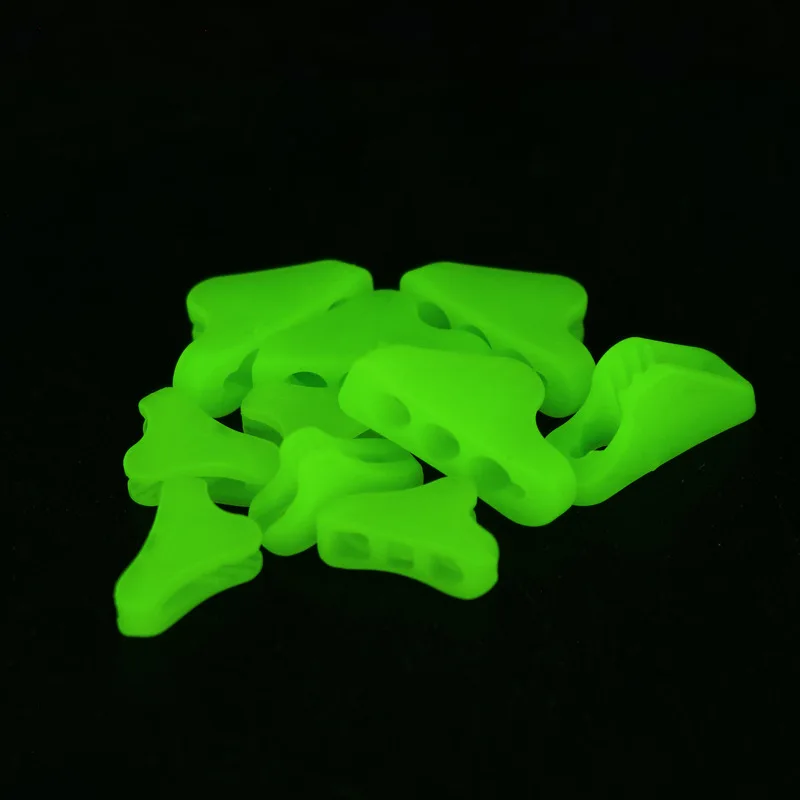 Camping Cord Buckles Outdoor Luminous Rope Buckle Tent Pull Rope Anti-slip Adjustment Plastic Tent Accessories