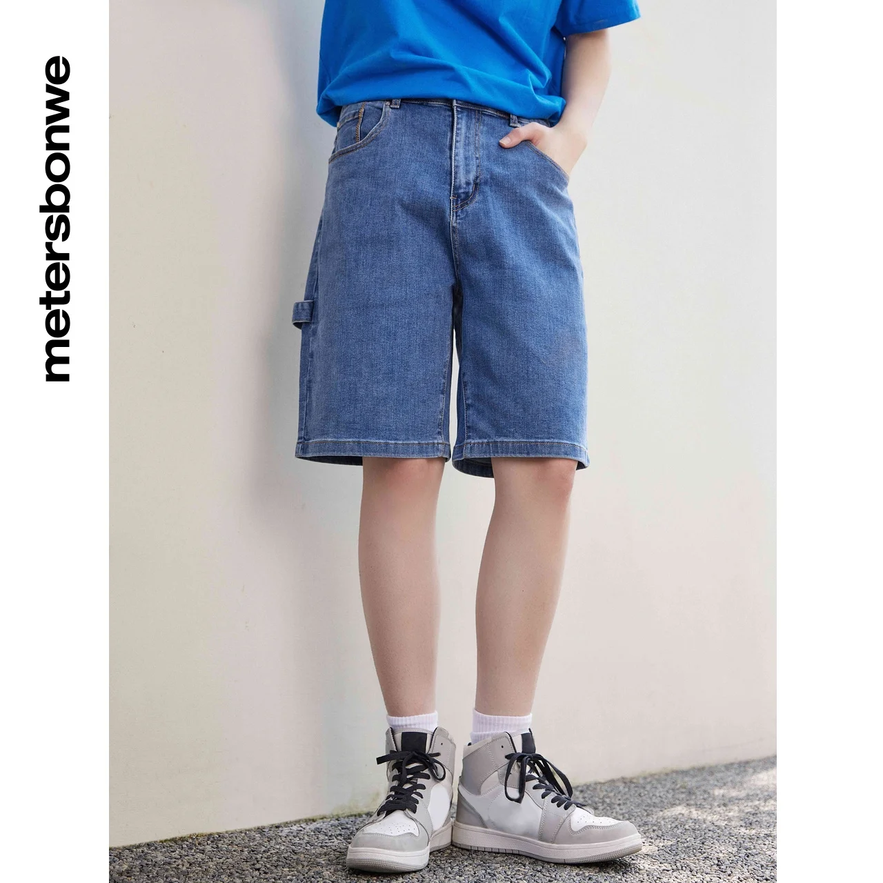 Metersbonwe Jeans Men New Basic Environmental Fit Denim Pants Famle Trousers Brand Bottom