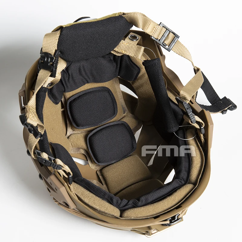 NEW Outdoor Climbing Tactical FMA MIC FTP BUMP Helmet EX Airsoft Simple System Helmet TB1044 BK/DE/FG