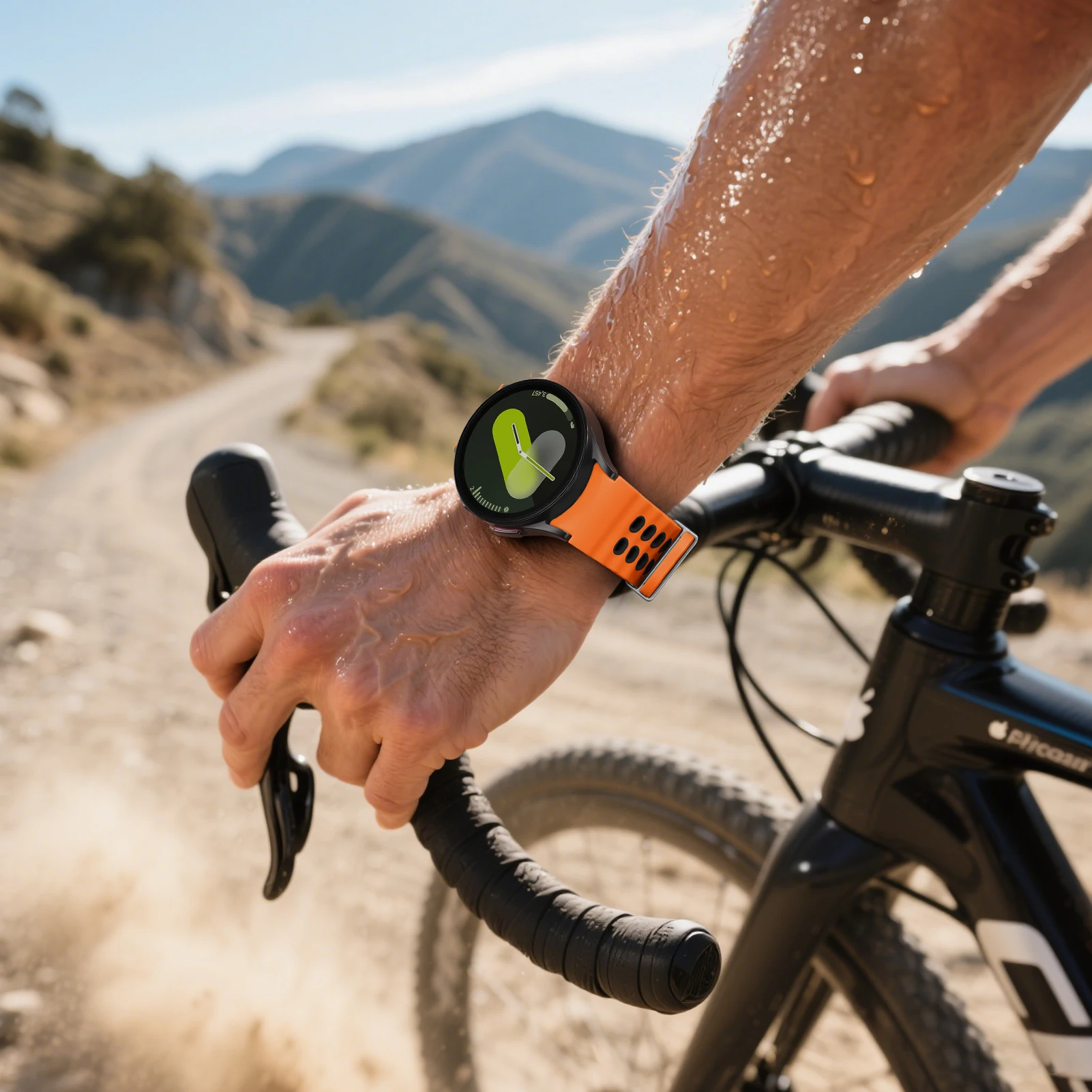 Marine Band No-Gap Sport Silicone Bracelet for Smartwatches 44mm/40mm