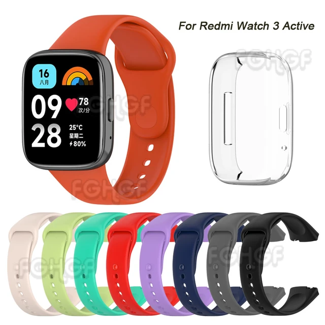 100pcs Strap for Redmi Watch 3 Active Bracelet Silicone Band for Xiaomi  Redmi Watch 3 Active Smart Watch Correa Band Accessories - AliExpress