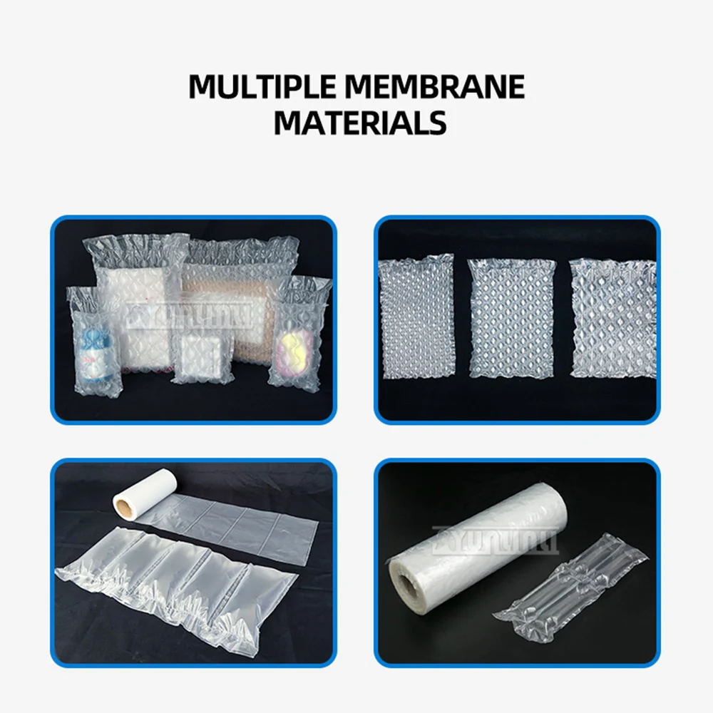 Fully Automatic Air Cushion Machine Bubble Pillow Gourd Film Inflator Bubble Film Bag Inflator Express Packer Airbag Infl