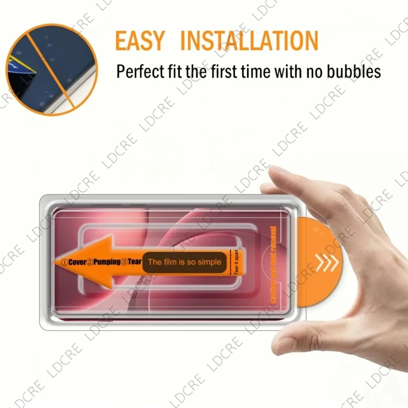 Premium Tempered Glass Screen Protector and Camera Lens Film