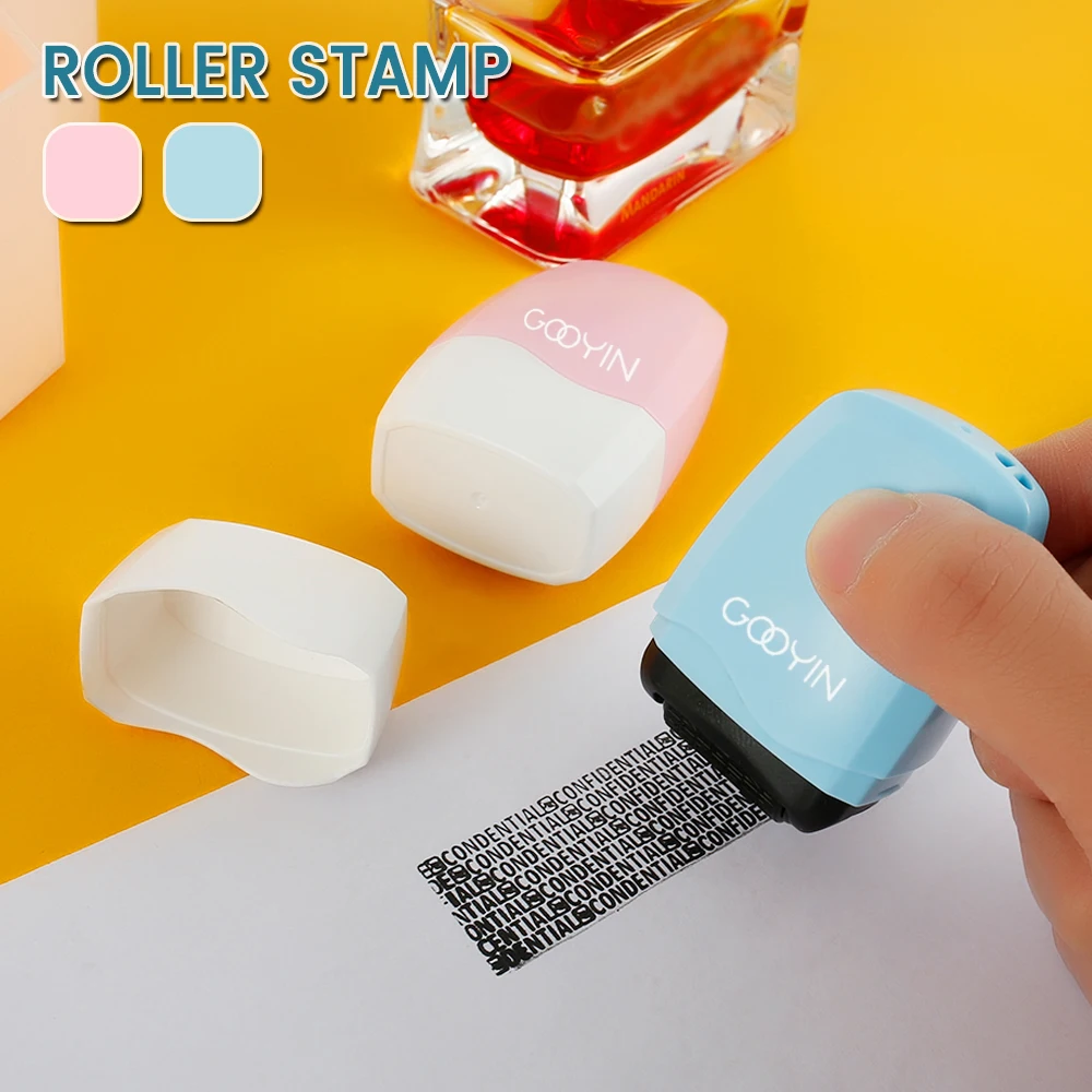 ID Theft Protection Seal Stamp Roller Guard Your Privacy Confidential Data Self-Inking Identity Security Portable 1 ID Theft Protection Seal Stamp Roller Guard Your Privacy Confidential Data Self-Inking Identity Security Portable 1