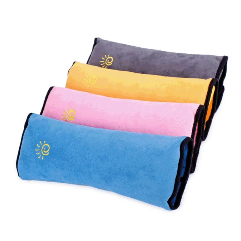 Car Safety Seat Belt Pillow Head Supports Protection For Children auto seat head support head protection pillow