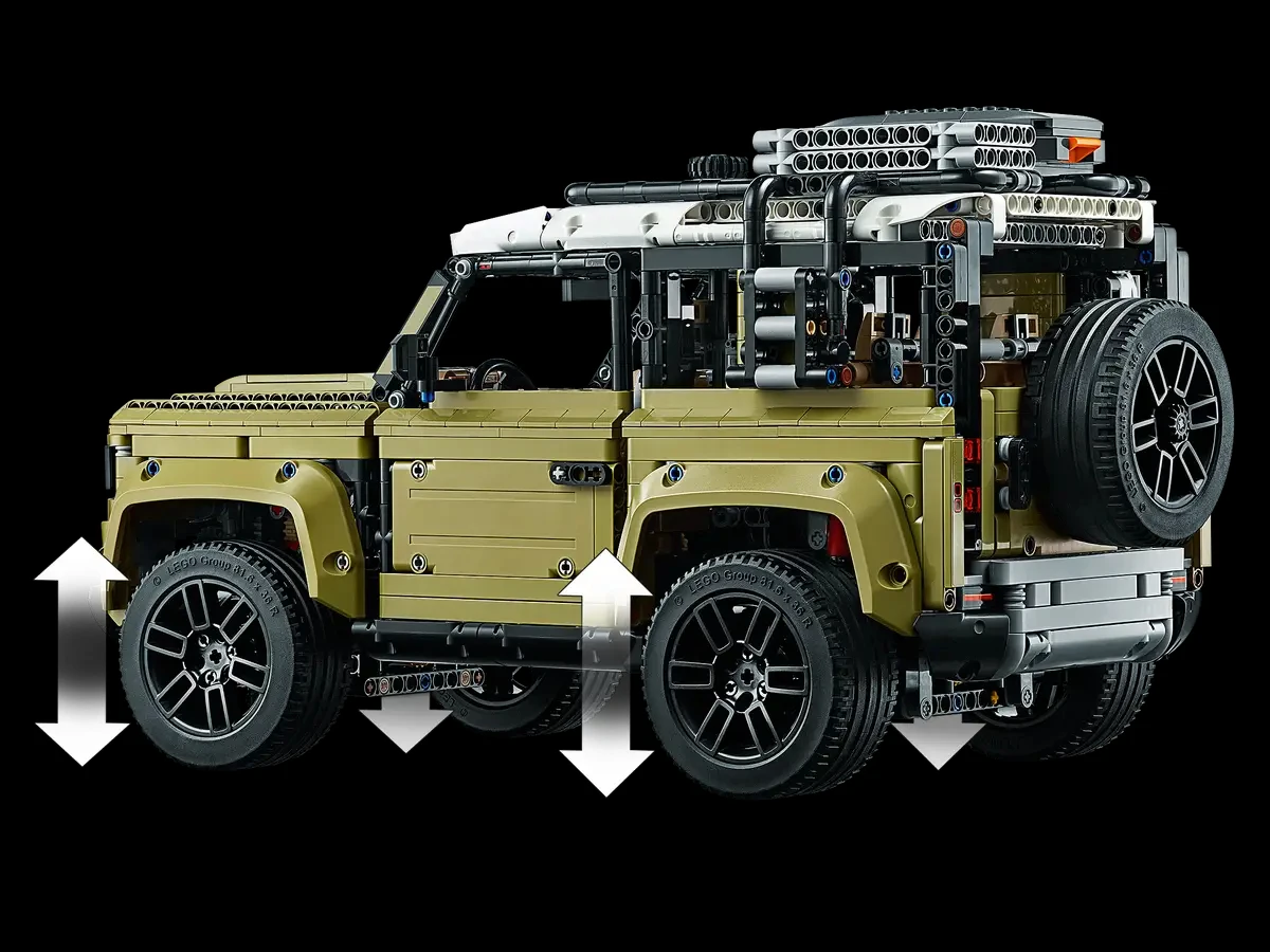 Technic 42110 Land Lego Defender Gearbox LEGO Technic Land Rover