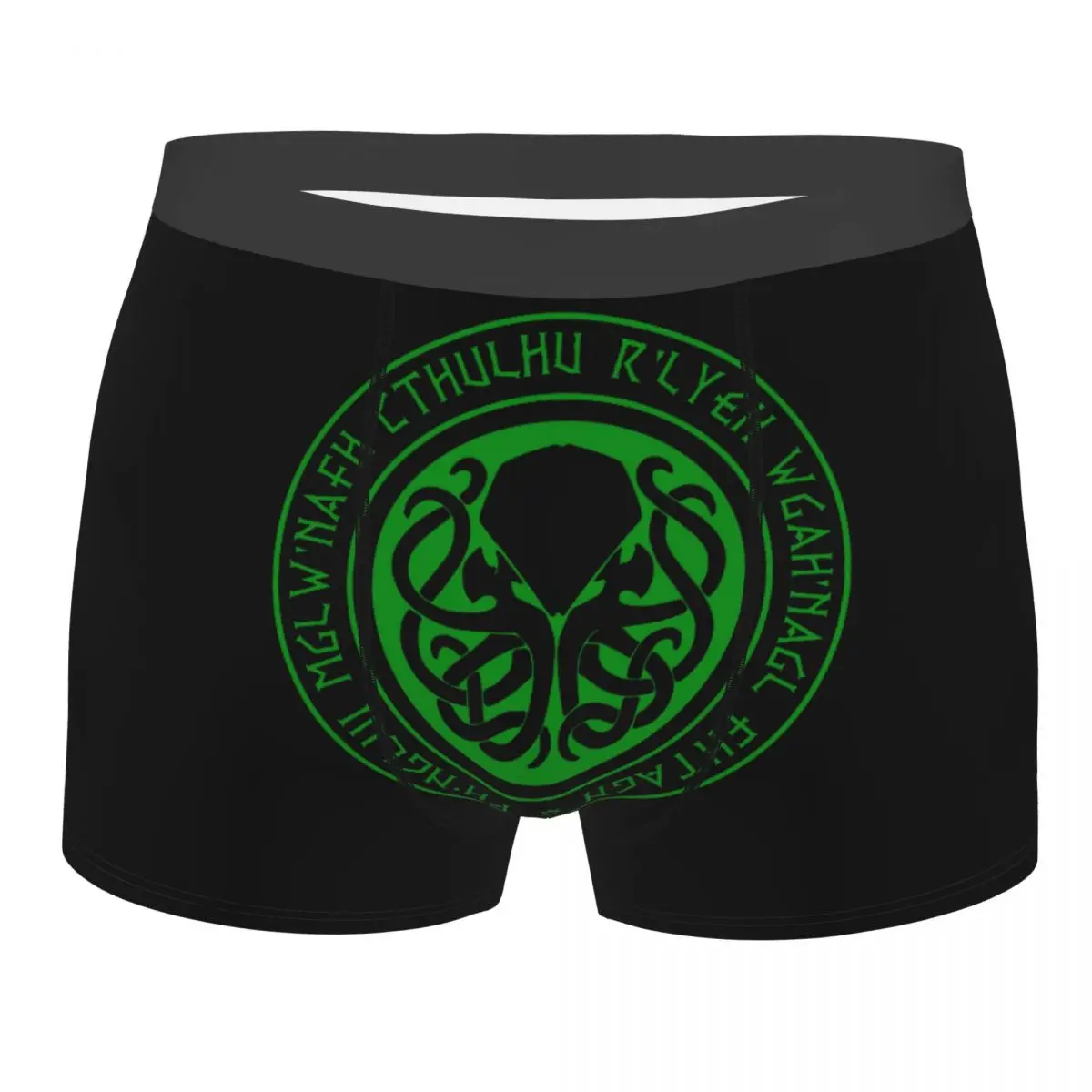 

Sexy Male Cool Necronomicon Underwear Lovecraft Mythos Cthulhu Boxer Briefs Stretch Shorts Panties Underpants