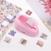 Stamp Shaped Paper Punch, Portable Hole Puncher for Crafts, Scrapbooking Supplies, DIY Card Making & Paper Crafting Tool 3