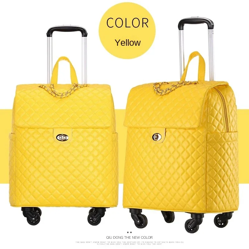 

Маленькие легкие чемоданы на колесиках, чемодан на колесиках, сумка-тележка, модный однотонный Дорожный чемодан, 20 дюймов