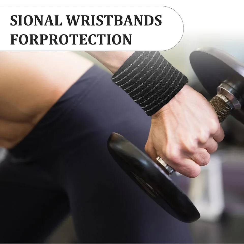 AOLIKES Elastic Wrist Support Band Wrap Breathable Wrist Brace Adjustable Strap Hand Brace Wraps Breathable Wristband