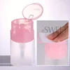 100/200ml Empty Press Pump Dispenser Plastic Lockable Leak-proof Nails Polish Remover Pressed Bottle Makeup Tools Liquid Storage 2