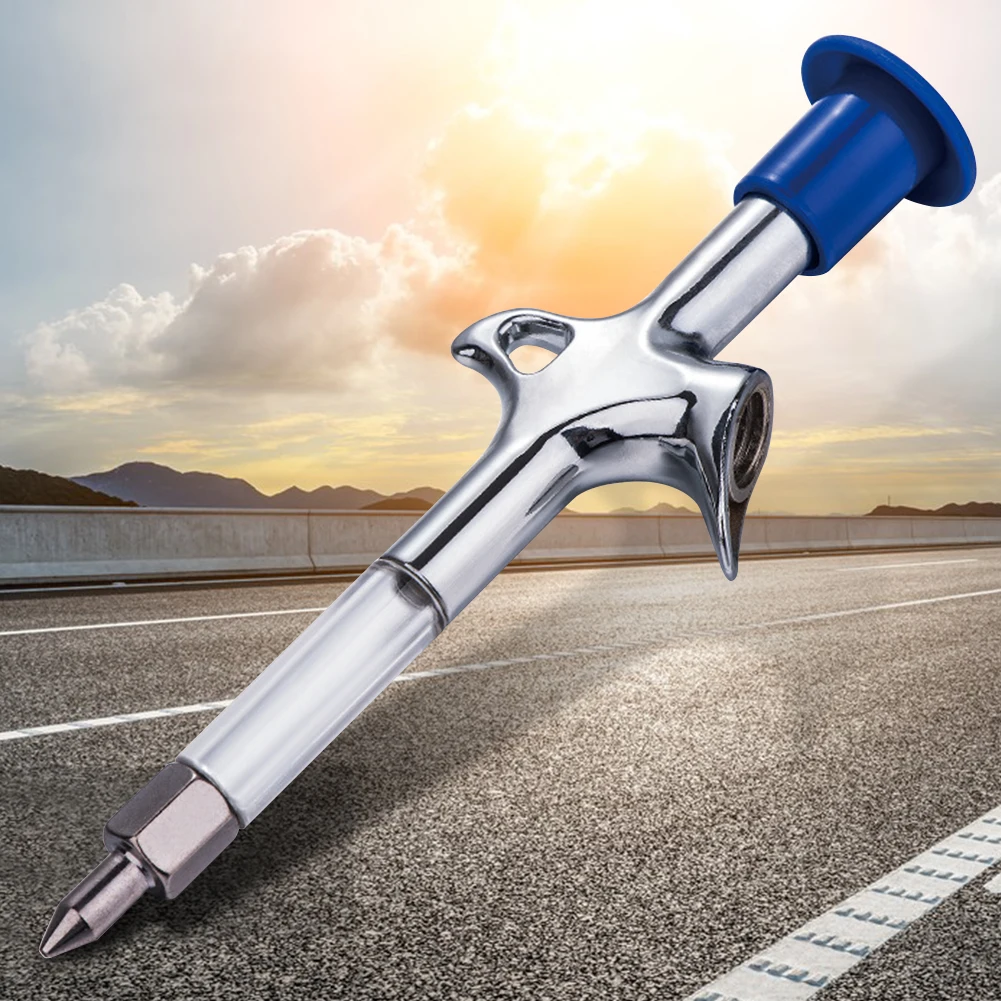 Bicycle Grease Injector Gun Bicycle Grease Gun Visible Bike Lubricant Injector Hub Oiling Tool for Bottom Bracket Pedal