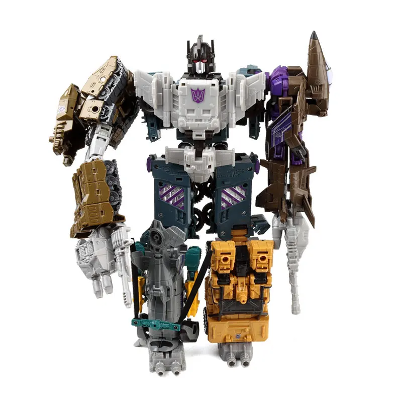 Haizhixing Transformation Robot Car Toys Boys Anime Bruticus Aircraft Tank Engineering 5In1 Model Ko Kids Gift S8Ac636F2A3534D74900E615Ea58D2A36M