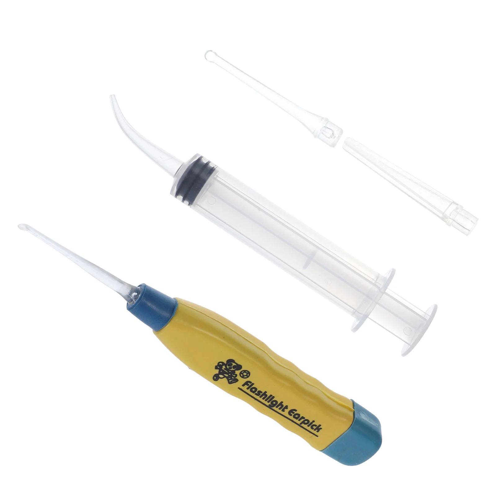 Irrigator Cleaning Tool Earwax Spiral Tonsil Stone Removing Syringe Set Irrigation Remover 5