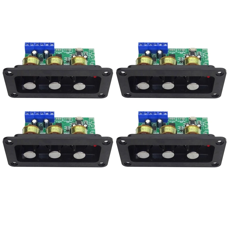

RISE-4X Bluetooth усилитель мощности аудиоплата 20Wx2 Стерео Усилители звука AUX U дисковый декодер Регулировка высоких басов