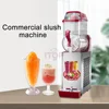 1/2/3 Tank Machine Commercial Frozen Drink Margarita Slushie Machine Snow Frozen Drink Slushy Smoothie Maker 12L Slush Machine 6