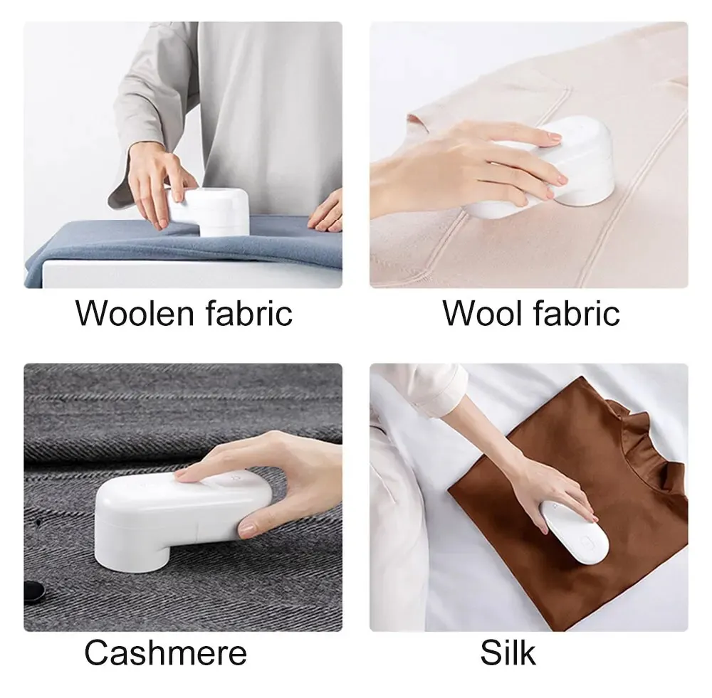 Xiaomi Lint Remover – Rechargeable Fabric Shaver for Clothes & Upholstery, Removes Lint, Fuzz & Bobbles, Portable Design - Alletron