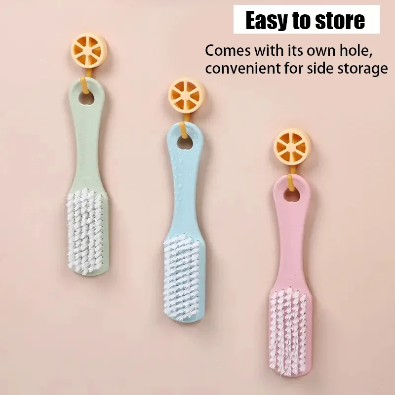 1Pcs Multifunctional Cleaning Brush Soft-bristled Shoe Brush Clothes Brush Shoe Clothing Board Brush Shoe Cleaner 6