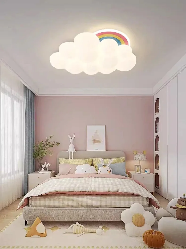 Modern Rainbow Cloud Ceiling Light