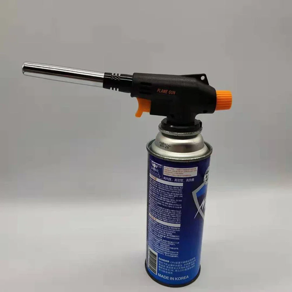 Welding Gas Torch Flame Gun Nozzle BBQ Cooking Camping Ignition Flamethrower Outdoor Heating Butane Burner Spray Equipment gas torch,welding torch,gas burner,butane torch