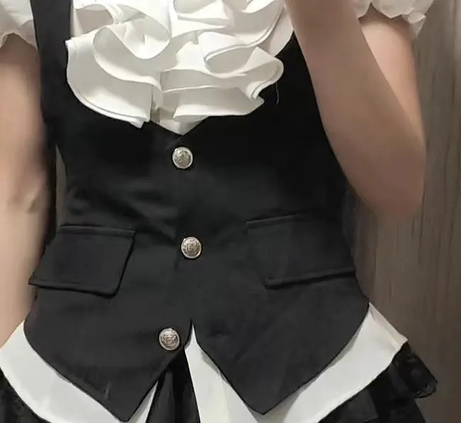 Preppy Style Dress Set - Ouji Aesthetic photo review