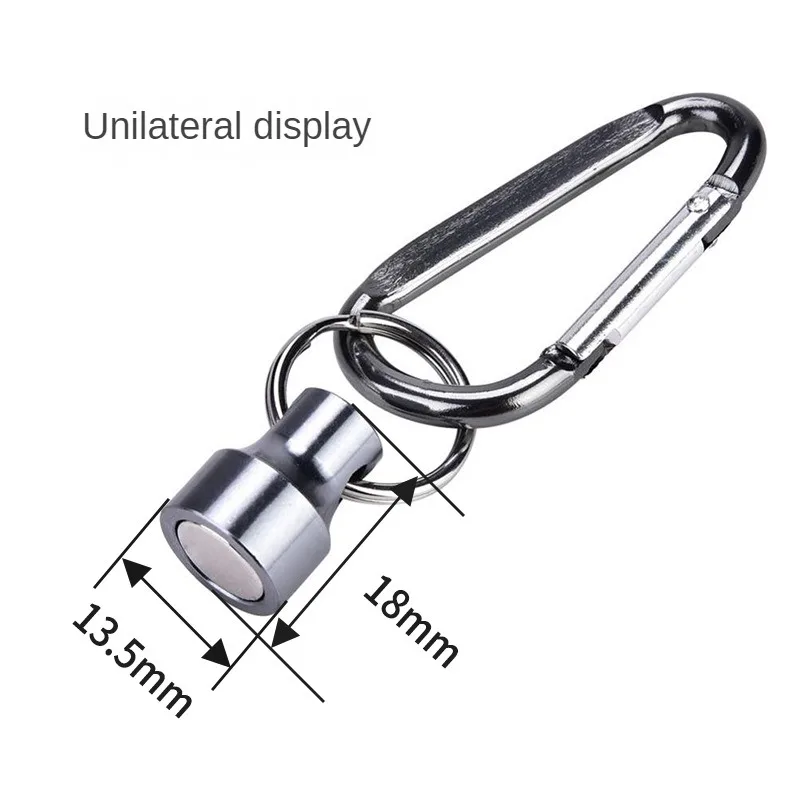 Fishing Accessories Fishing Magnets Carp Fishing Magnetic Tool Release Holder Fly Fishing Retractor Net Release Clip With Keychain Carabiner Clip