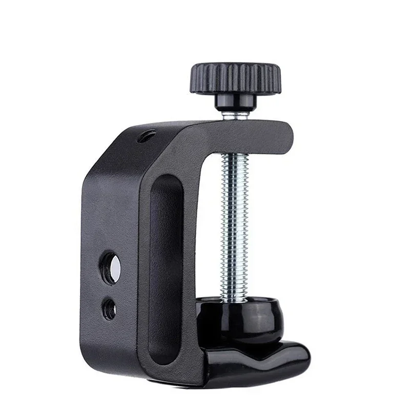 Accessoire Photo Flash Support Flash Oumij1 Alliage Aluminium - Double Vis 1/4 Pour Appareil Photo Et Lampe Support Trépied Lampe Torche Avec Vis 1/4 Pouce