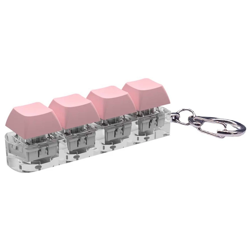 

Decompression Toys Keyboard Clicker Toy Keyboard Cube-Toy Mechanical Key Toy Button Stress Relief For Adult Gifts