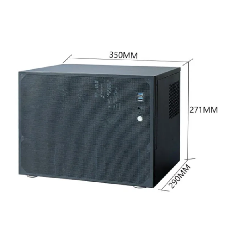 12Gb SAS/SATA 핫스왑 NAS 섀시, 9베이 JMCD9S2, ATX PSU 및 MATX 지원, 가정용 서버용 자석식 먼지 커버