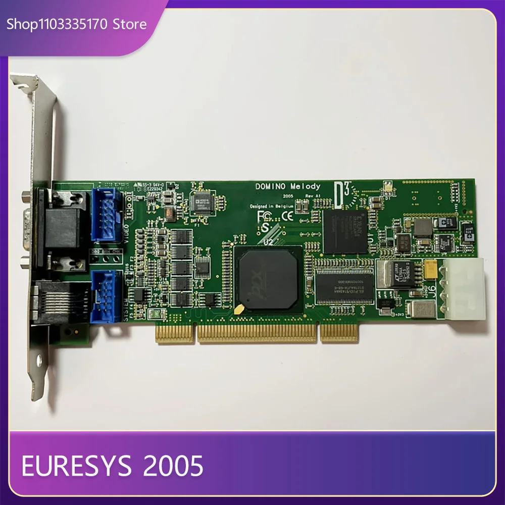 For EURESYS 2005 DOMINO HARMONY Rev:A1 Acquisition Card 1 For EURESYS 2005 DOMINO HARMONY Rev A1 Acquisition Card
